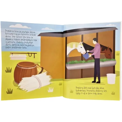 Krásne kone zošit s nálepkami