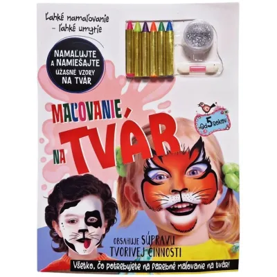 Maľovanie na tvár omaľovánka