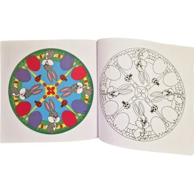 Mandaly omaľovánka pre deti