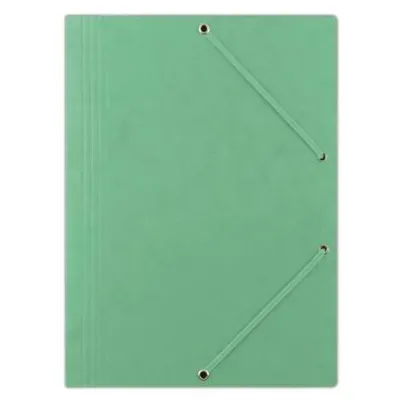 Odkladacie mapy A4 s gumičkou prešpán 253 zelené
