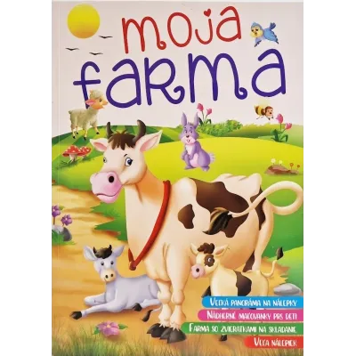 Moja farma omaľovánka s nálepkami