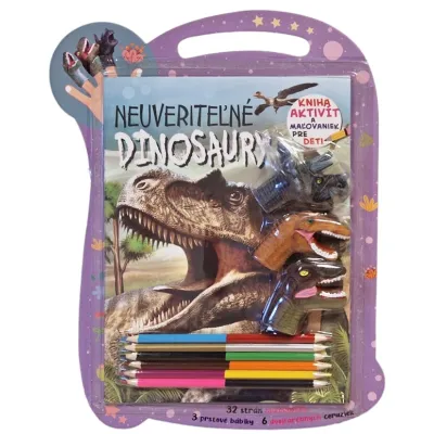 Neuveriteľné dinosaury aktivity a omaľovánky
