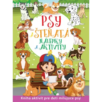 Psy a šteňatá-nálepky a aktivity
