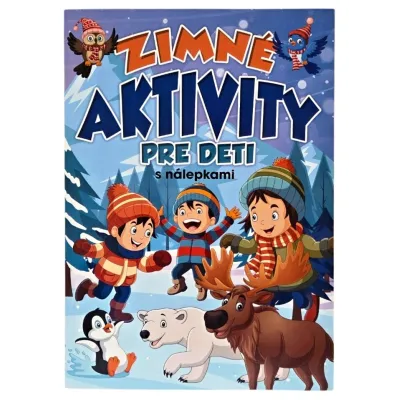 Zimné aktivity s nálepkami pre deti