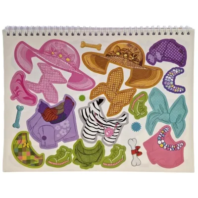 Milujem psov omaľovánky s nálepkami