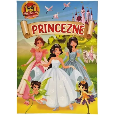 Princezné-101 aktivity s nálepkami
