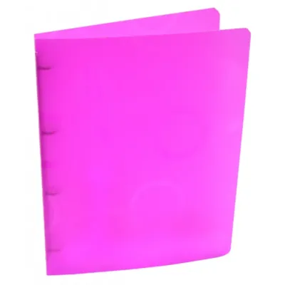 Karisblok A4, 4 kr. PP NEO COLORI ružový