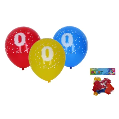 Balóny s číslom 0./5ks