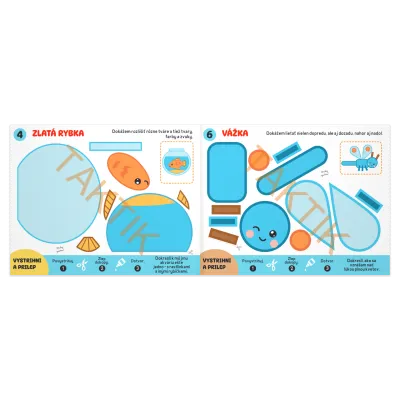 Vystrihovačky junior - Zvieratká