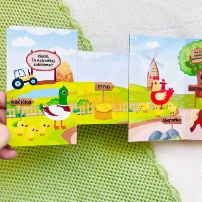 Knižka s prekvapením: Kto som a čo papkám?