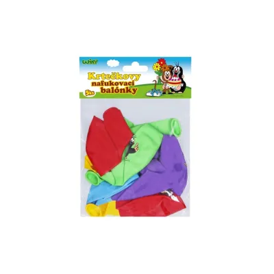 Balónik nafukovací Krtko 30cm, 5ks