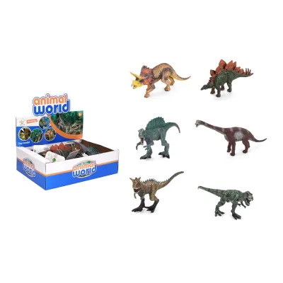 Dinosaurus 15cm/6druhov