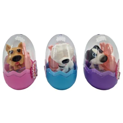 Pes vo vajíčku s príslušenstvom 9,5cm