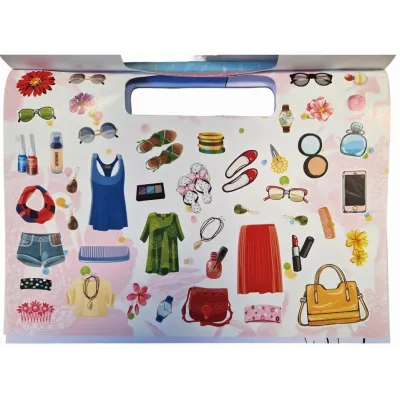 Moja móda omaľovánka s nálepkami