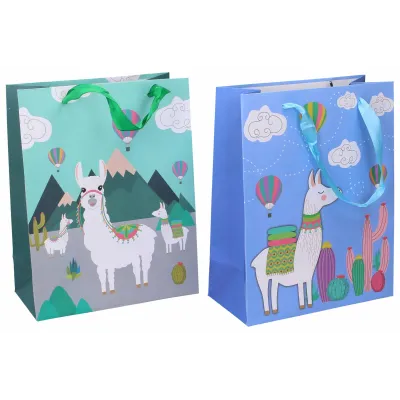 Darčeková taška Lama 23x18x9cm