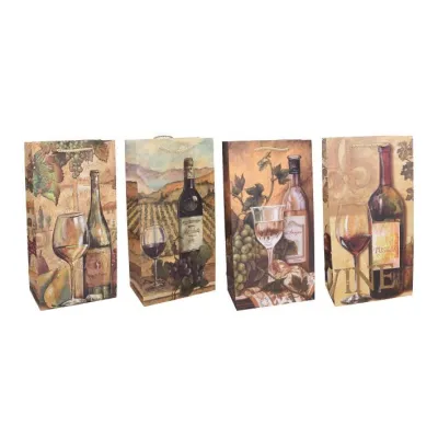 Darčeková taška na 2fľaše 18x9x35cm