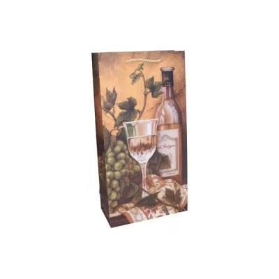 Darčeková taška na 2fľaše 18x9x35cm