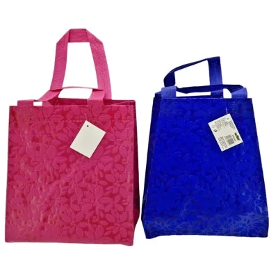 Darčeková taška netkaná textília 23cm - modrá