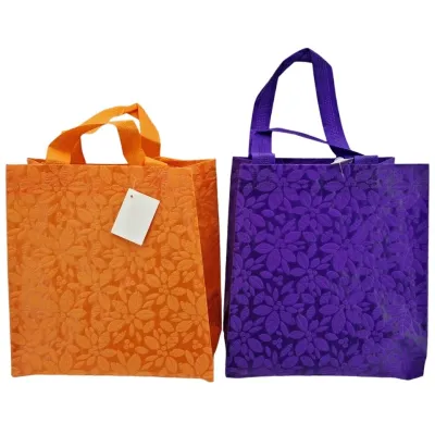 Darčeková taška netkaná textília 23cm - modrá