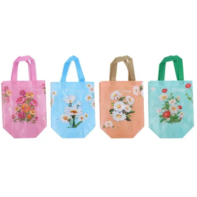 Darčeková taška netkaná textília 24cm - náhodná