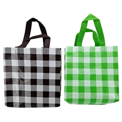 Darčeková taška netkaná textília 24cm - žltá