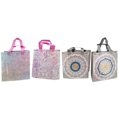 Darčeková taška netkaná textília 24cm - náhodná