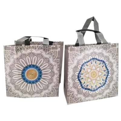 Darčeková taška netkaná textília 24cm - náhodná