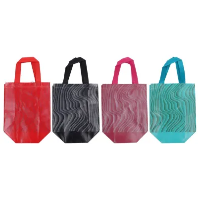 Darčeková taška netkaná textília 24cm - čierna