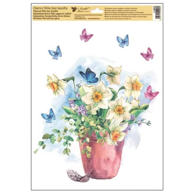 Veľkonočná fólia na okno 4druhy