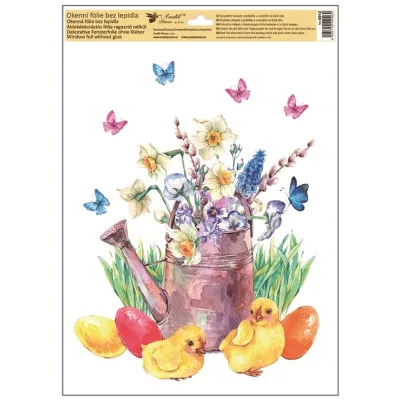 Veľkonočná fólia na okno 4druhy