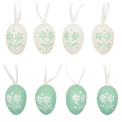 Veľkonočné vajíčka tyrkysové 8ks