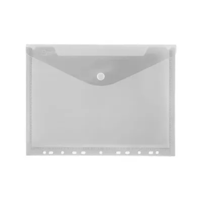 Obal PP zapínací A4 OPALINE s eurozávesom číry