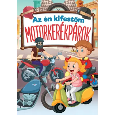 Az én kifestőm-motorkerékpárok (Maďarská verzia)