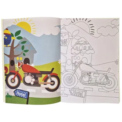 Az én kifestőm-motorkerékpárok (Maďarská verzia)