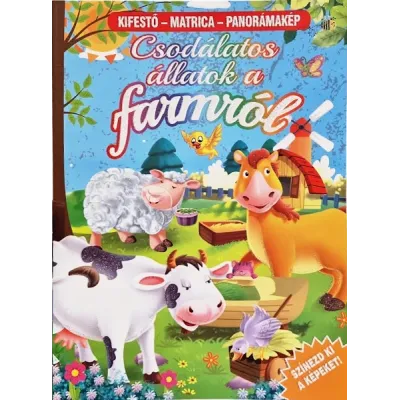 Csodálatos állatok a farmról munkafüzet ( Maďarská verzia )