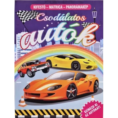 Csodálatos autók munkafüzet ( Maďarská verzia )