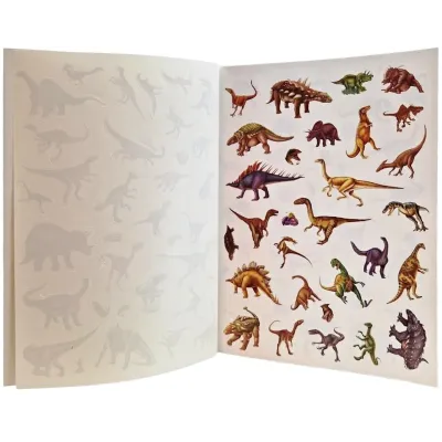 Dinoszauruszok világa matricákkal (Maďarská verzia)