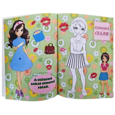 Divatbemutató+150matrica( Maďarská verzia )