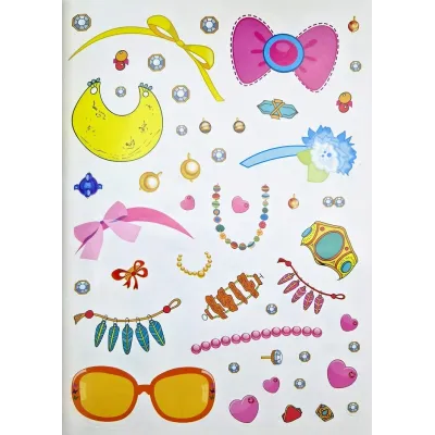 Divatos csajok+200 matrica( Maďarská verzia )