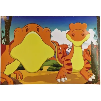 Egészítsd ki a dinókat matricákkal (Maďarská verzia)