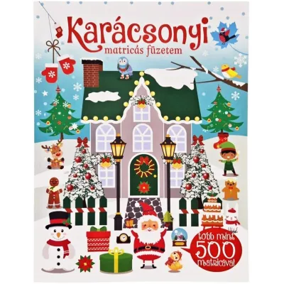 Karácsonyi matricás füzetem (Maďarská verzia))