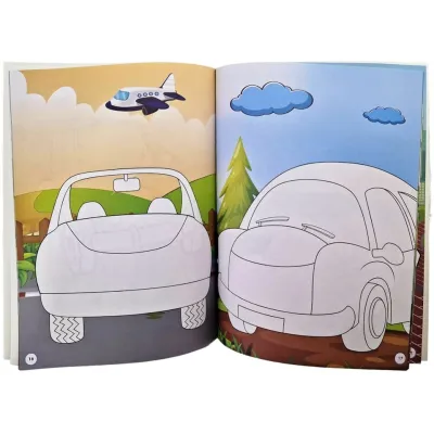 Kedves arcok autók munkafüzet ( Maďarská verzia )