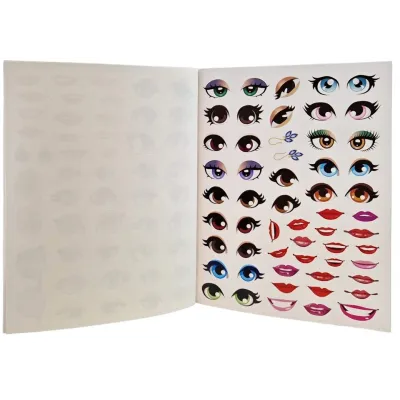 Kedves arcok csajok matricákkal ( Maďarská verzia )