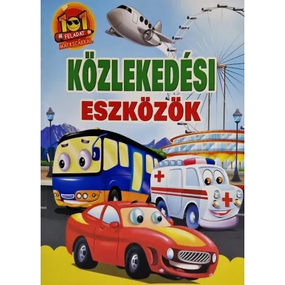 Közlekedési eszközök 101feladat+matricák (Maďarská verzia)