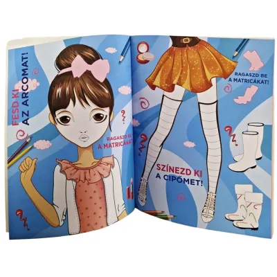 Légy trendi foglalkoztató füzet ( Maďarská verzia )