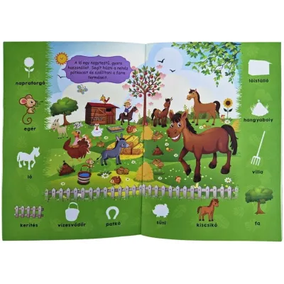 Matricás füzet A farm állatai ( Maďarská verzia )