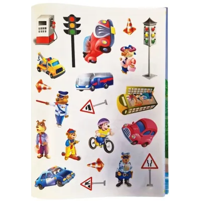 Vidám járművek közlekedési játék (Maďarská verzia)