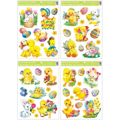 Okenná fólia veľkonočná 30x42 cm