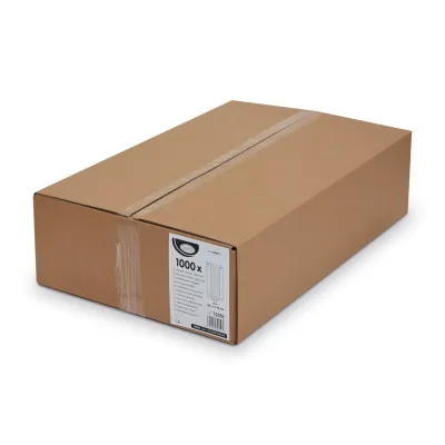 Papierové vrecko (PAP/PP) s okienkom 26+7 x 40 cm [1000 ks]