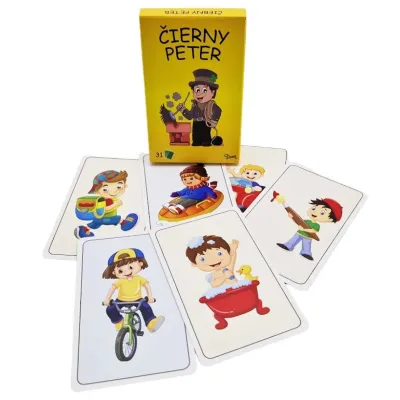 Čierny Peter kominár 31 kariet